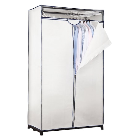 Simplify 36in Wide Portable Closet in White 4062-WHITE